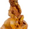Bal Krishna with Butter Pot – Polyresin Marble Sculpture (7 inch)