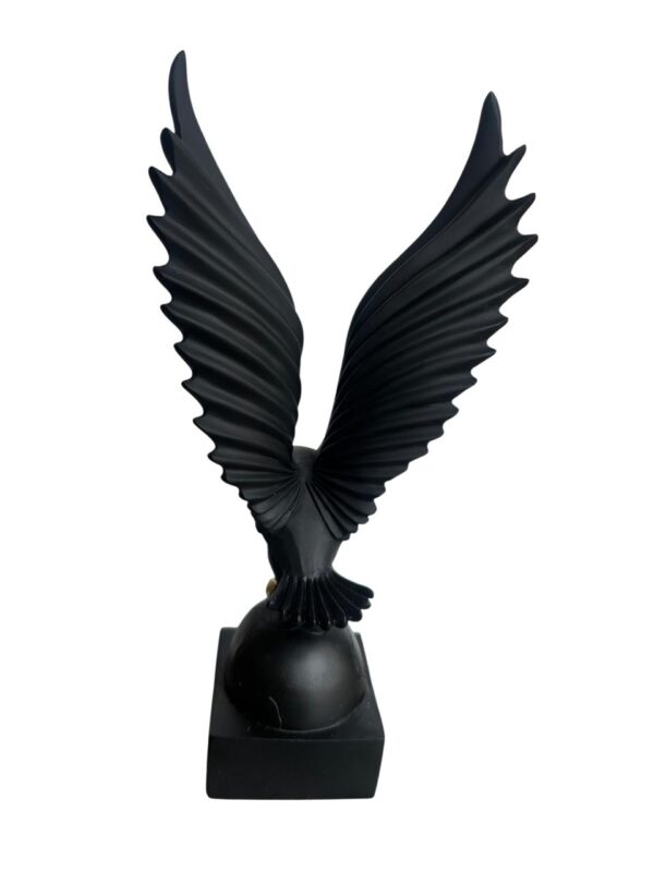Majestic Flight – Black Eagle Statue (11 inch)