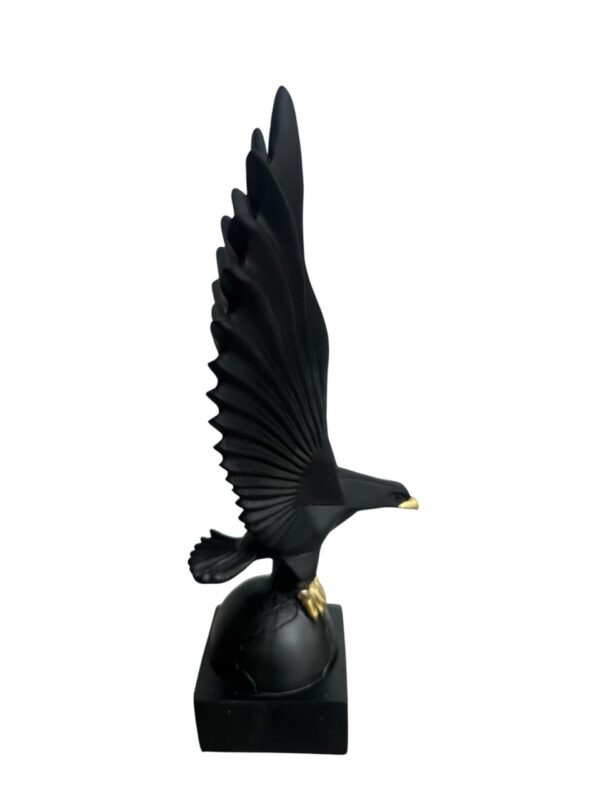 Majestic Flight – Black Eagle Statue (11 inch)