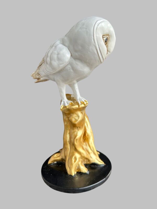 f22f4651-80a1-425c-a45b-58d3e574df1c Wisdom Perch – Owl Sculpture (9 inch)