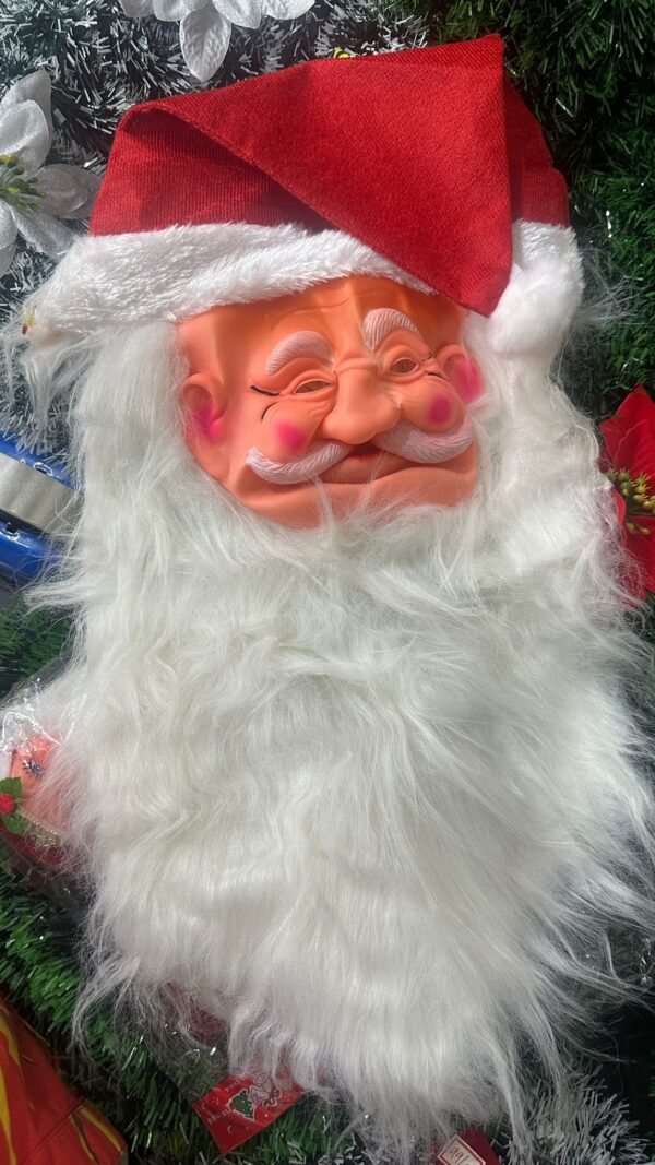 04042adb-345c-4d23-8c3e-4a7cdf83eea5 Santa Mask with Soft Beard & Cap – Teen Size