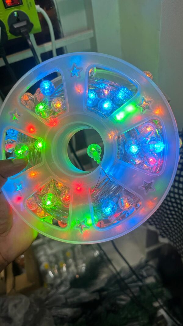 50M LED Rope Light (Multicolor Ball LED)