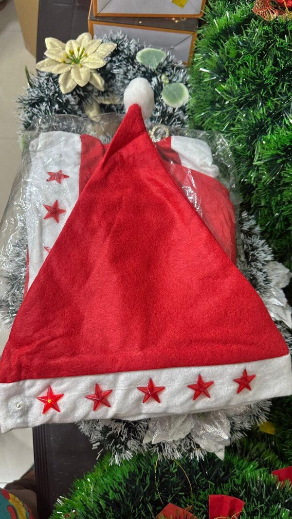 LED Santa Hat – Red Star Lights