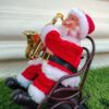 Animated Musical Santa Claus – Saxophone Playing