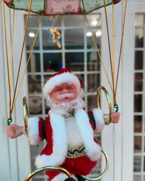 Parachute Santa Decoration