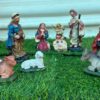 7-Inch Premium Polyresin Nativity Crib Set