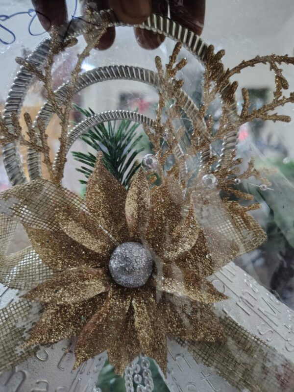 Silver & Gold Christmas Bell Hanging – 250g