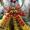 Golden Christmas Hanging Bells – Premium Festive Decoration
