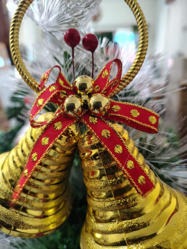 Golden Christmas Hanging Bells – Premium Festive Decoration