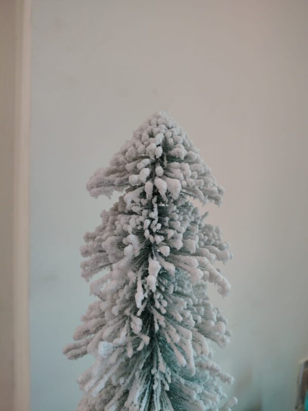 Snowy Mini Christmas Tree – 30 cm Tabletop Decoration