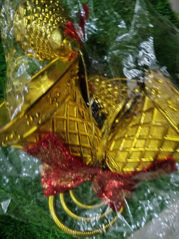 Golden Christmas Hanging Bells – 250g