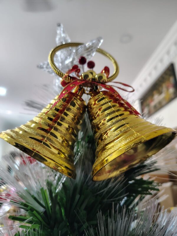 Golden Christmas Hanging Bells – Premium Festive Decoration