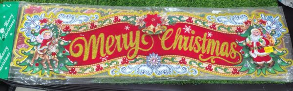 22d77f91-75ac-43eb-820d-3ddf12cc206e Merry Christmas Decorative Wall Hanging – Festive Glitter Banner