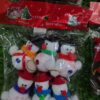 Christmas Decoration Combo Set – Mixed Pack (Mini Santas, Snowmen, Stars, Bells & Apples)
