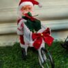 Animated Santa with Gift Cart – Christmas Ornament