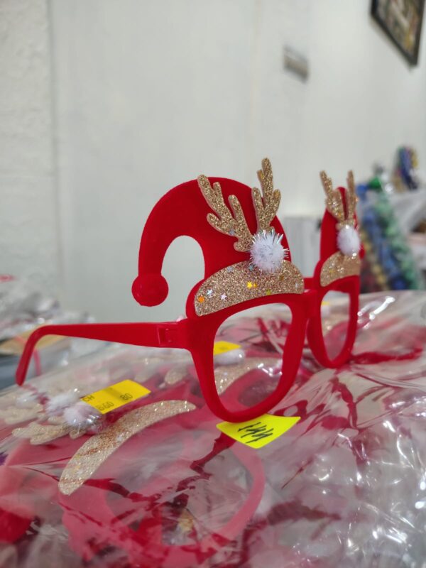 Christmas Combo Set – Antler Glass & Reindeer Headband