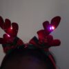 LED Christmas Reindeer Antler Headband