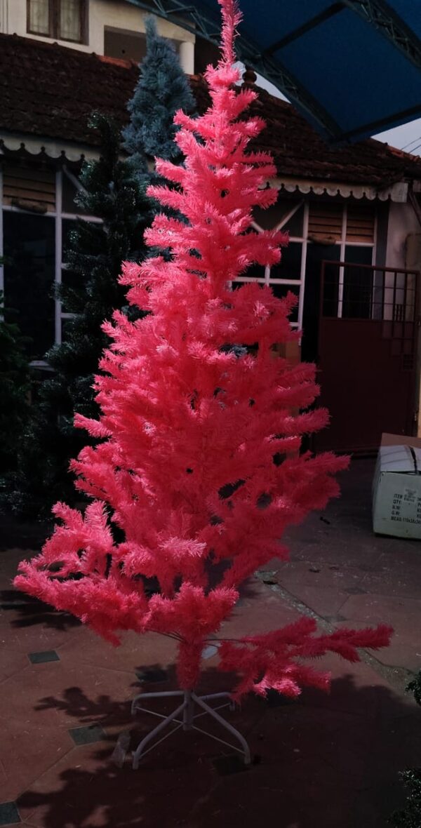 Vibrant Pink Christmas Tree – 6 Feet