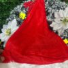 Premium Velvet Santa Cap – Soft Fur Border | Adult Size