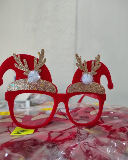 Christmas Combo Set – Antler Glass & Reindeer Headband