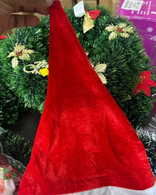 Classic Santa Hat – Soft Velvet Finish