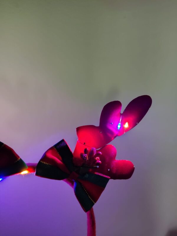 LED Christmas Reindeer Antler Headband