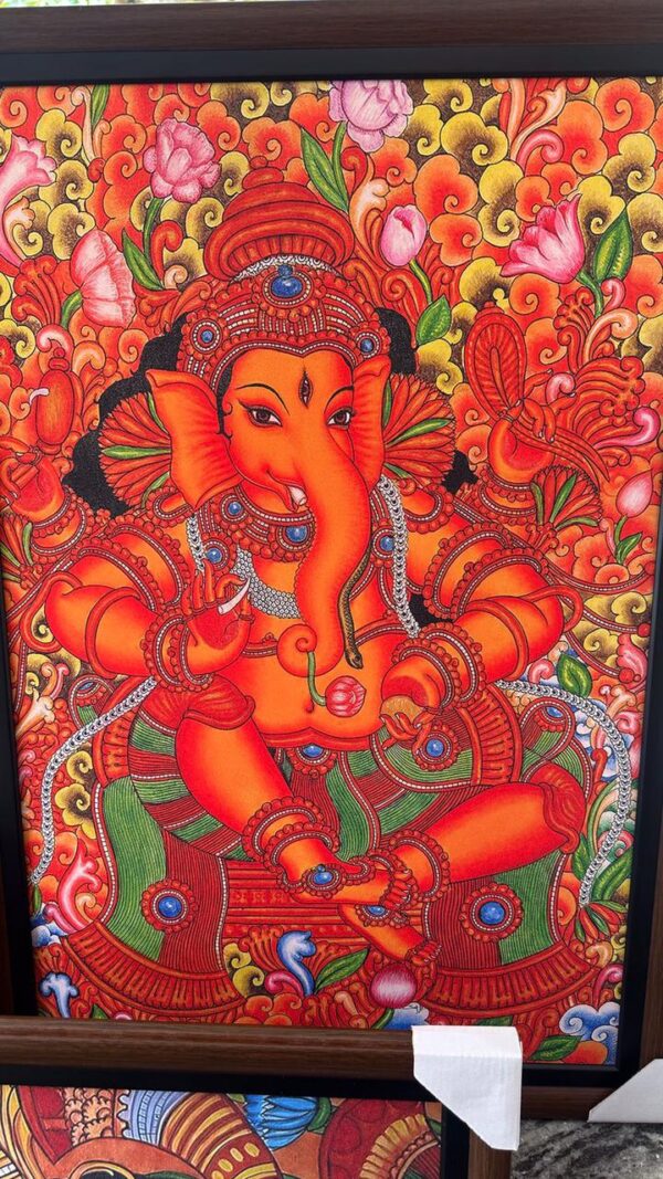 Mural painting of Lord Ganesha