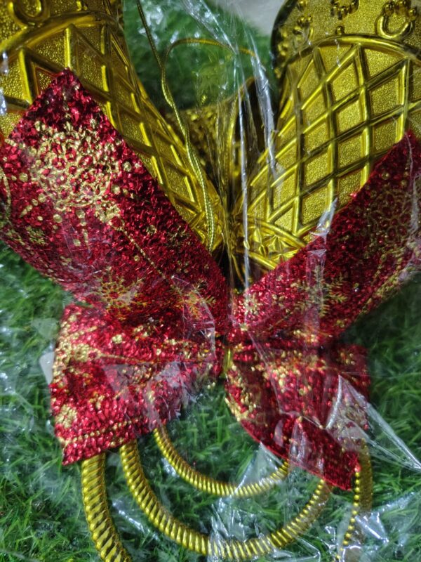 Golden Christmas Hanging Bells – 250g