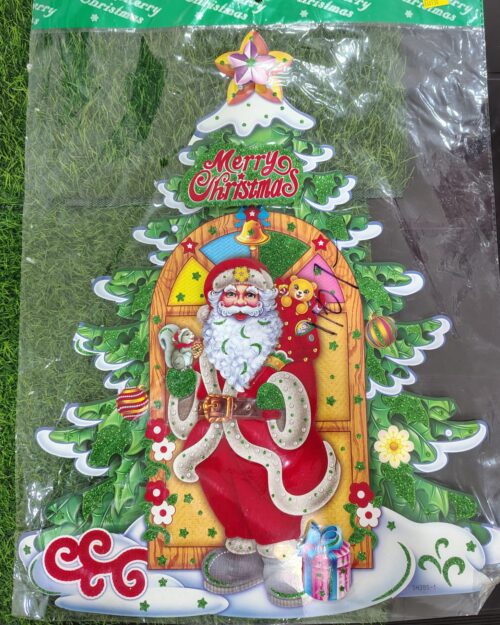 7b09916f-62e7-4ed6-8722-95ea5b1248fe Merry Christmas Decorative Wall Hanging – Festive Glitter Banner