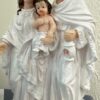 Holy Family Statue – 8 Inch | White Polyresin | Premium Finish
