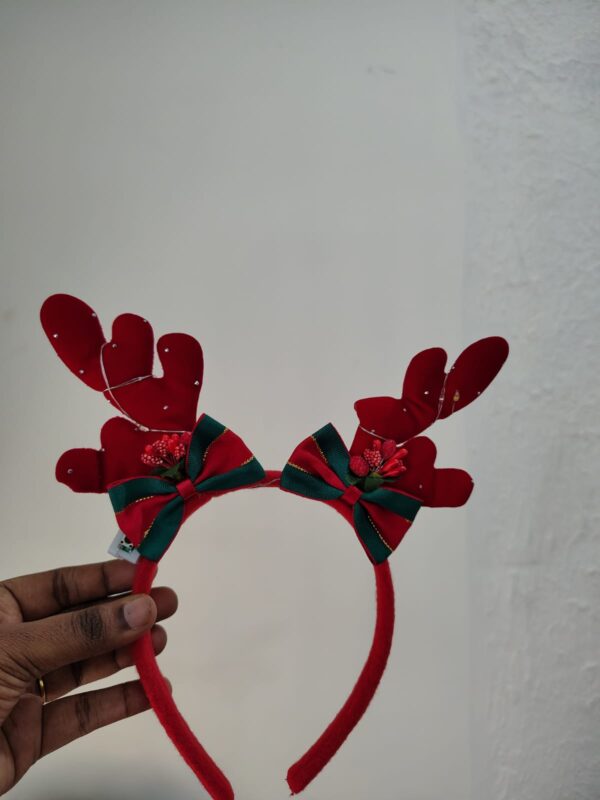 LED Christmas Reindeer Antler Headband