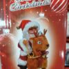Animated Santa Riding Reindeer – Christmas Ornament