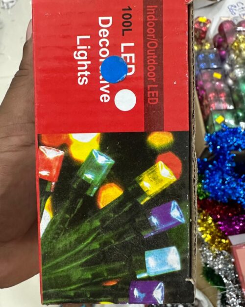 100 LED Decorative String Lights – Indoor/Outdoor