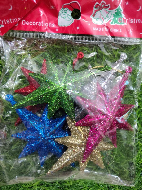 Christmas Decoration Combo Set – Mixed Pack (Mini Santas, Snowmen, Stars, Bells & Apples)