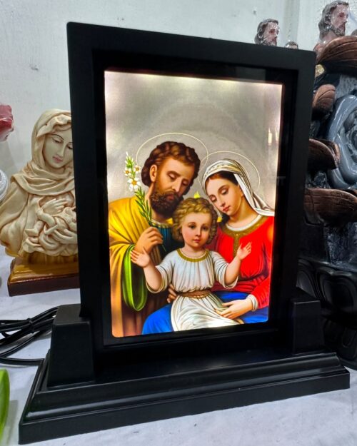 H.. Holy Family Light Frame