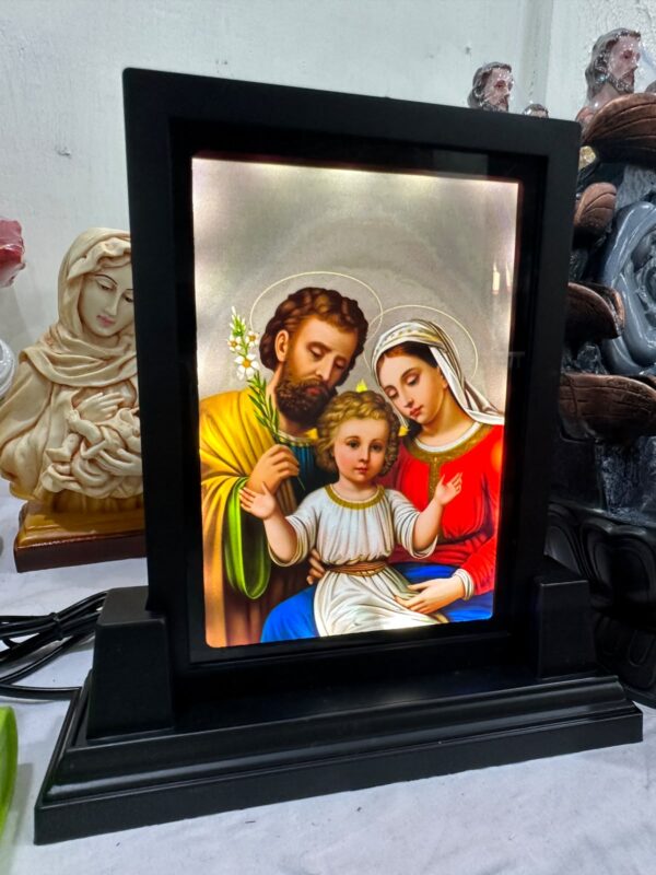 Holy Family Light Frame