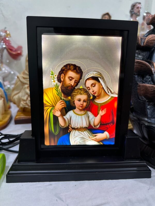 Holy Family Light Frame