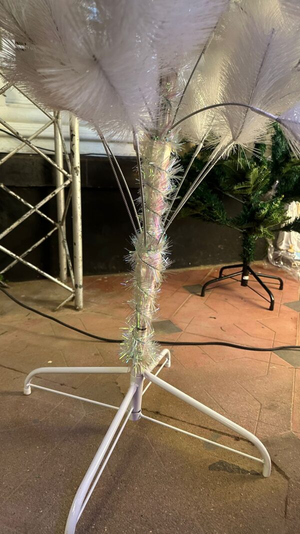 White Artificial Christmas Tree – 180 cm (6 Feet)