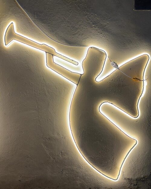 LED Angel Wall Light – 52 x 37 inches