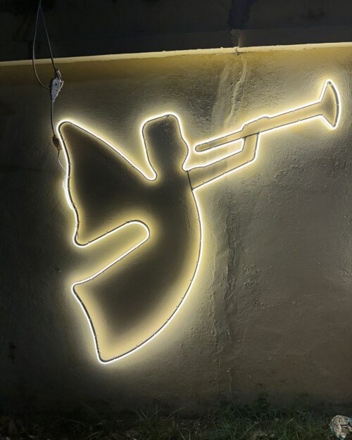 LED Angel Wall Light – Small Size (32 x 23 inches)