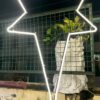 LED Star Hanging Light – 3.1 ft × 2 ft
