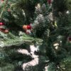 🎄 Premium Snow-Frosted Christmas Tree with Pinecones & Berries – 150 CM (5 Feet)