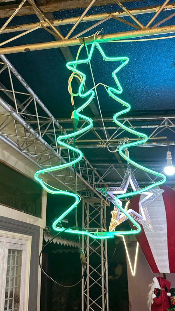 29-Inch Neon LED Christmas Tree Light (Green)