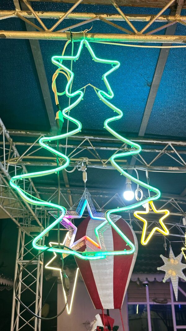 29-Inch Neon LED Christmas Tree Light (Green)