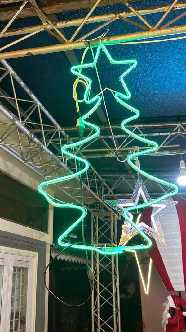 29-Inch Neon LED Christmas Tree Light (Green)