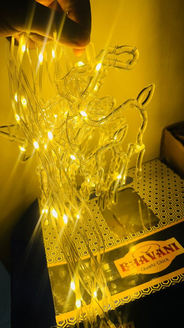 WhatsApp Image 2025-11-17 at 23.12.49_008dac13 LED Acrylic Star & Reindeer Hanging Light – Warm White