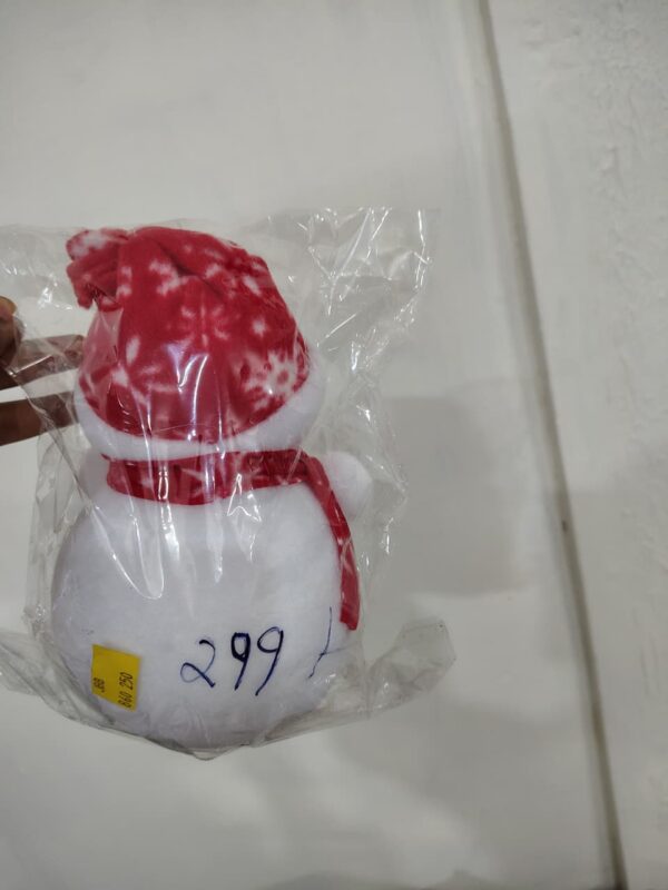 Soft Plush Snowman – Christmas Decoration