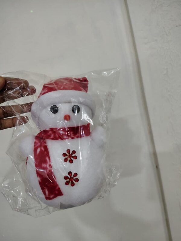 Soft Plush Snowman – Christmas Decoration