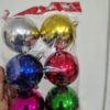 Christmas Tree Hanging Balls – 6 pcs Multicolour Set