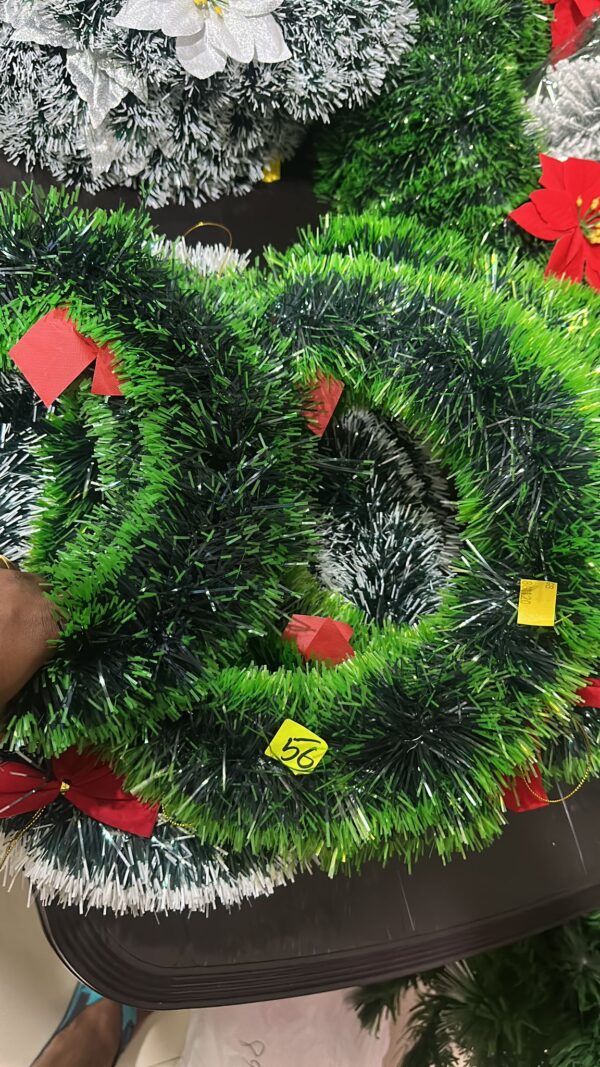 Christmas Green Wreath – 13 Inch